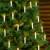 Guirlande de 20 bougies de sapin lumineuses blanches 8cm 20 LED blanc chaud effet flamme câble vert IP44