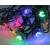 Guirlande lumineuse guinguette 5M LED multicolore verte prolongeable