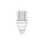 Ampoule ultra flash E27 18 LED blanche IP65 extérieur 230V Leblanc 