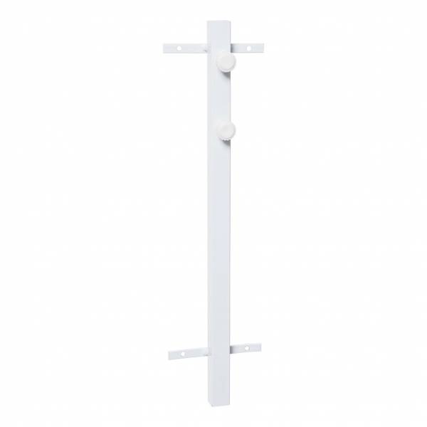 Père Noël néon accroché en tube H:105cm 566 LED blanc froid, chaud rouge