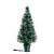 Sapin lumineux fibre optique à LED blanc chaud et multicolore 100CM intérieur avec cimier