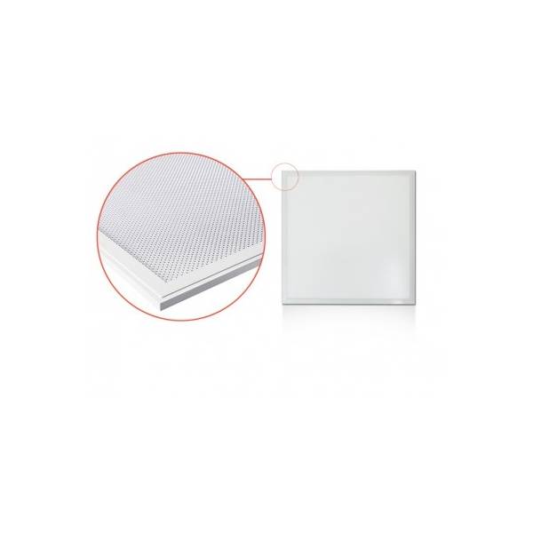 Dalle led plafond prismatique carre 60x60 blanc neutre 4000k 36W IP20 professionnel