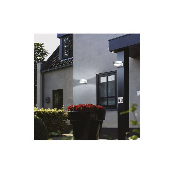 Applique murale led blanche ronde 16w 990 lm blanc chaud extérieur IP65 professionnelle