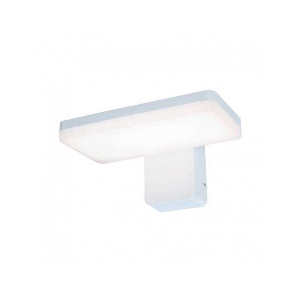 Applique LED extérieure éclairage bas blanche IP65 blanc chaud 3000K 1100lm 12W professionnelle