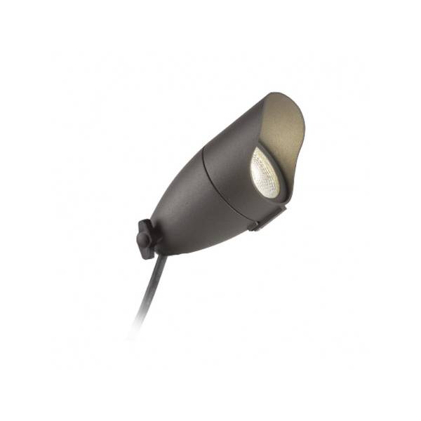 Spot piquet extérieur LED orientable IP65 étanche noir 6W blanc neutre 4000K professionnel