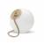 Suspension LED extérieur sans fil boule blanche RGBW 128 couleurs NORAI corde beige étanche IP65