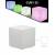 Cube lumineux exterieur solaire ou rechargeable CUBY 20 blanc sans fil LED RGBW 128 couleurs IP65