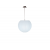 Lampe suspension extérieure boule blanche 30cm BULY E27 professionnelle