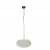 Lampe suspension extérieure galet blanc PETRA 40 culot E27 professionnelle