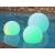 Boule lumineuse flottante solaire et rechargeable pour piscine BULY 20 blanche LED RGBW IP68 étanche extérieur