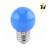 Ampoule LED Guinguette bleu E27 1W G45 plastique professionnelle