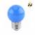 Ampoule 2W bleue LED pour guirlande Guinguette culot E27 en plastique