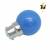 Ampoule led plastique B22 1W Bleue pour guirlande guinguette qualité professionnelle