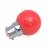 Ampoule led plastique B22 1W Rouge guirlande guinguette qualité professionnelle