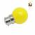 Ampoule led plastique B22 1W Jaune pour guirlande guinguette qualité professionnelle