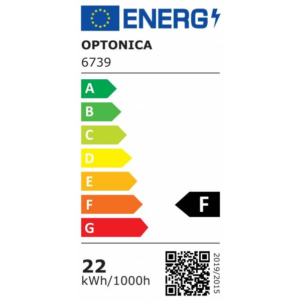 Réglette néon led t8 150cm simple 22w blanc froid 6000k étanche ip65