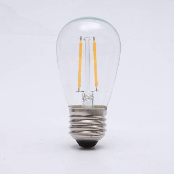 Guirlande guinguette 10 ampoules filament 2W LED pour extérieur IP65