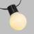 guirlande lumineuse guinguette Blanc chaud 10m 20 globes led Pas cher