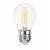 Ampoule filament 2W E27 G45 LED blanc chaud 2200 kelvin pour guirlande guinguette