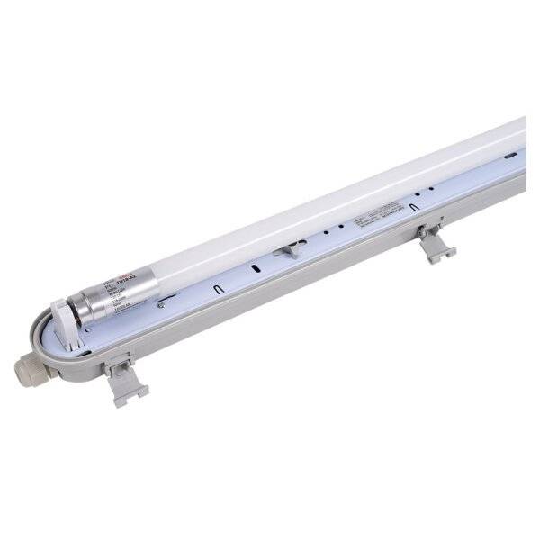 Réglette néon LED T8 120CM simple 18W blanc froid 6000K étanche IP65