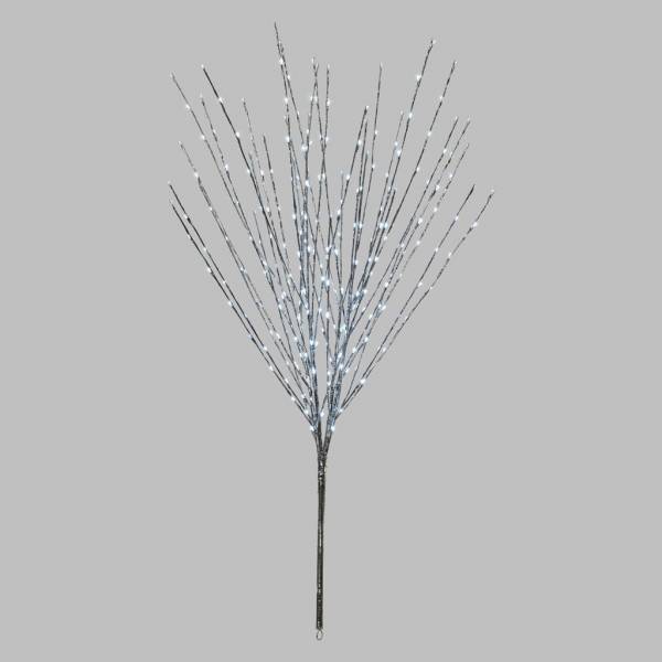 Branche lumineuse argentée 1.8M de haut LED blanc froid flash