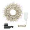 Guirlande Boa 15M 720 LED 8 effets blanc chaud câble transparent