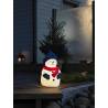 Bonhomme de neige lumineux blanc chaud à LED 38CM Konstsmide