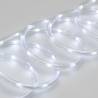 Guirlande tube 8 modes10m 200 LED blanc froid 360° haute luminosité