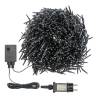 Guirlande Boa 11.5M micro LED blanc froid câble vert 8 modes