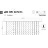 Rideaux lumineux 2x3m blanc froid scintillant IP67 384 leds PRO IPB