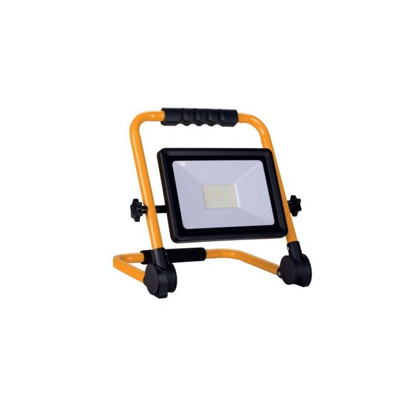 Projecteur de chantier portable 50w IP65 LED blanc froid 6000K 4000Lm