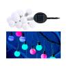 Guirlande led solaire multicolore 5 M