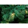 Grand sapin lumineux artificiel extérieur 210cm vert LED blanc chaud