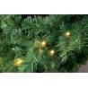 Couronne de Noël lumineuse 60CM 40 LED blanc chaud 24V vert IP44