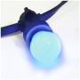 Ampoule led plastique B22 1W Bleue guirlande guinguette qualité professionnelle