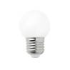 Lot de 10 Ampoules Guinguette E27 LED blanc chaud 2W G45 plastique professionnelle