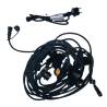 Guirlande guinguette 30M 30 LED 1W blanc chaud extérieur raccordable