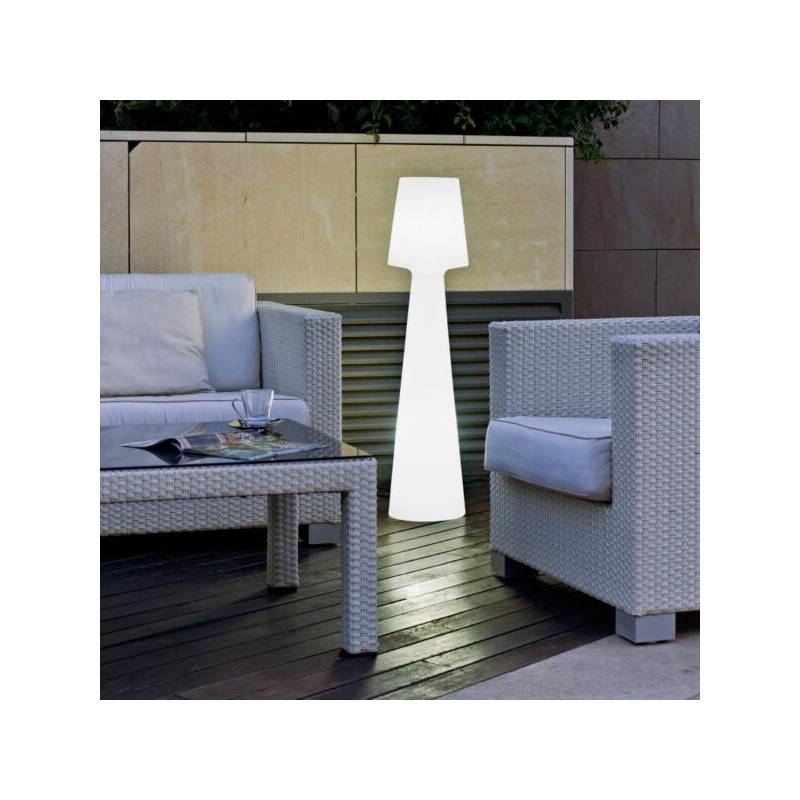 Lampe sur pied extérieure LOLA 110 IP65 LED Blanc froid 6500K filaire