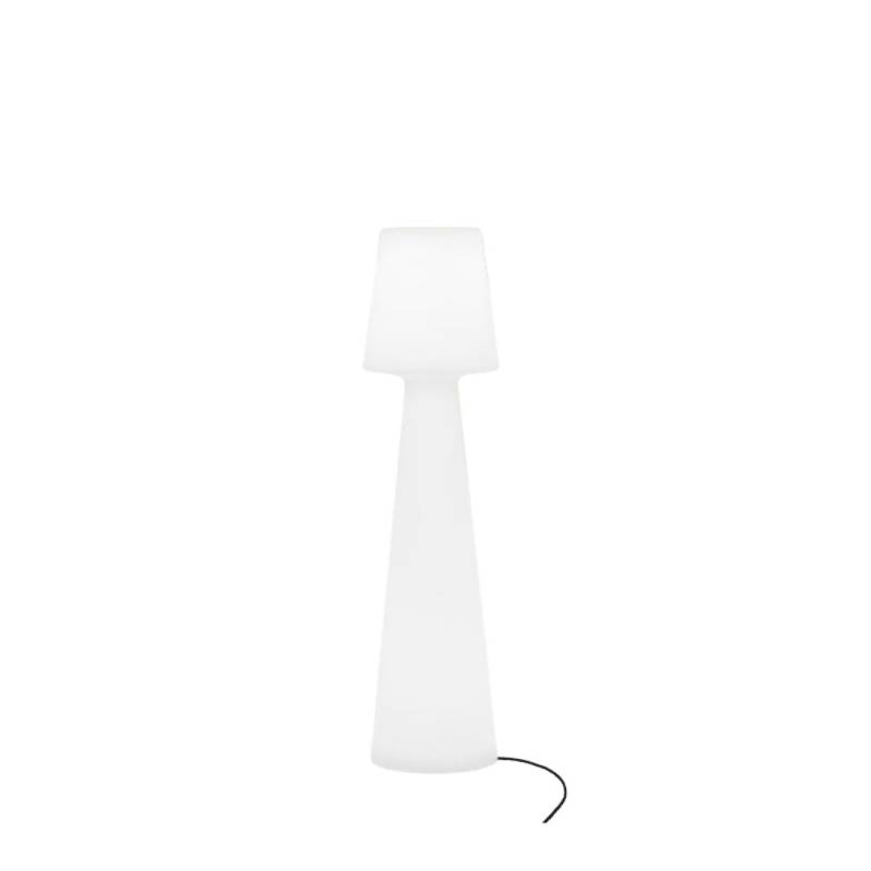 Lampe sur pied extérieure LOLA 110 LED Blanc froid 6500K IP65 filaire câble noir 230V