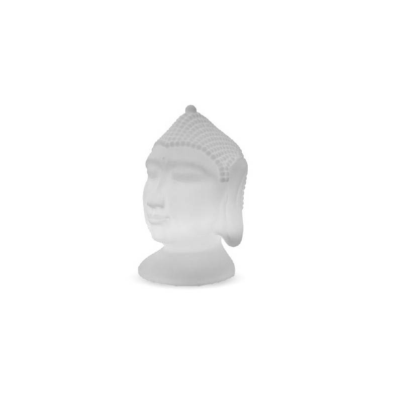 Lampe à poser Bouddha extérieur GOA 40 filaire LED Blanc froid 6500K IP65 câble noir 230V