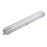 Réglette double néon LED pour tube T8 120CM 36W blanc neutre 4500 kelvin IP65 étanche plastique 