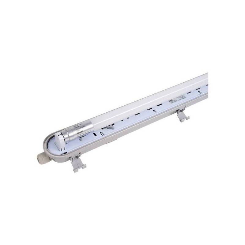 Réglette néon LED T8 60CM simple 9W blanc neutre 4500K étanche IP65 