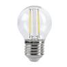 Ampoule LED G45 mm 4W E27 2700k filament blanc chaud professionnelle 