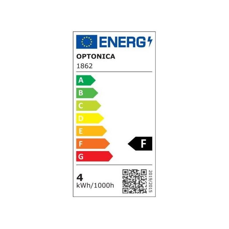 Ampoule LED G125 mm 4W E27 2700k filament blanc chaud professionnelle 