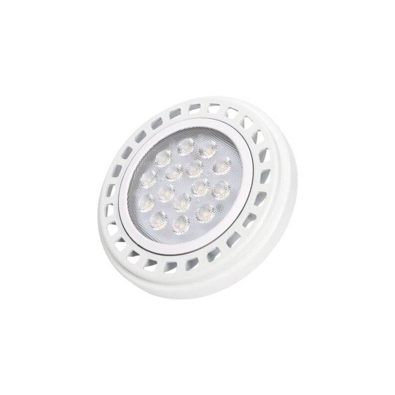 Ampoule AR111 Dimmable 15W LED GU10 30 degrés blanc chaud professionnelle 