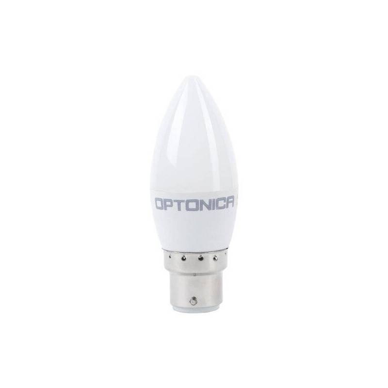 Ampoule led flamme B22 6W 2700k blanc chaud C35 