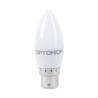 Ampoule led flamme B22 6W 2700k blanc chaud C35 