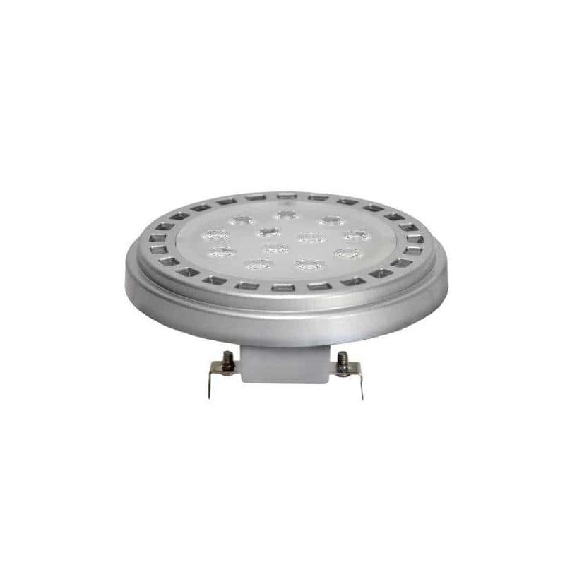 Ampoule AR111 15W LED G5.3 30° blanc chaud 2700k professionnelle 