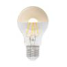 Ampoule LED A60 7W 2700k E27 argent ambrée vintage blanc chaud professionnelle 