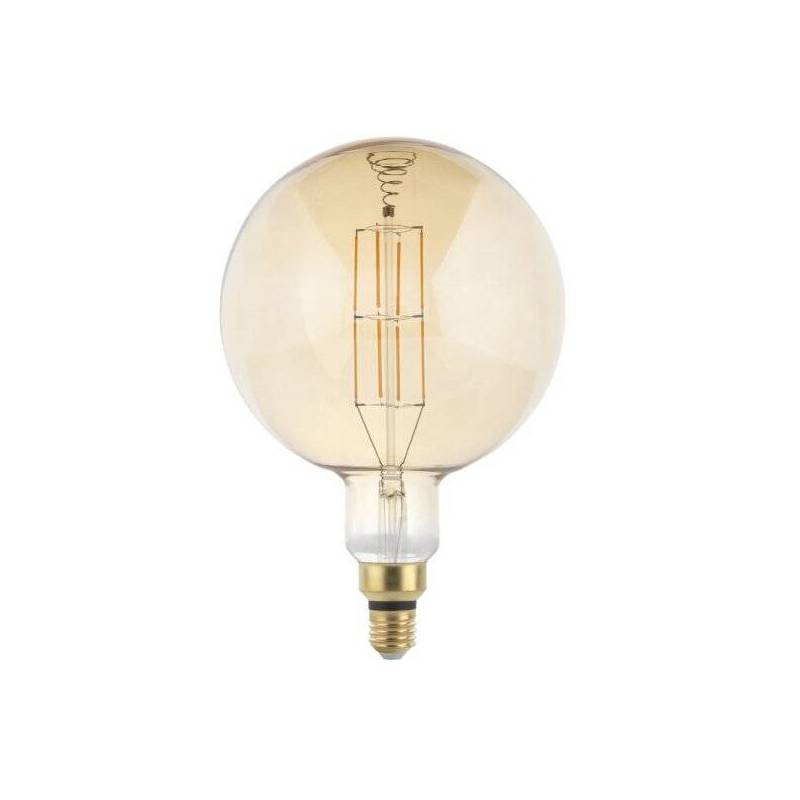 Ampoule vintage globe G200 8W 1800k E27 ambrée dimmable professionnelle 